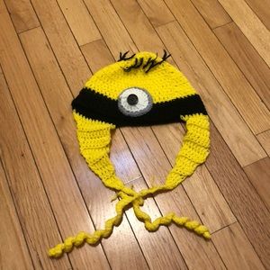 Minions Hand Knitted Hat